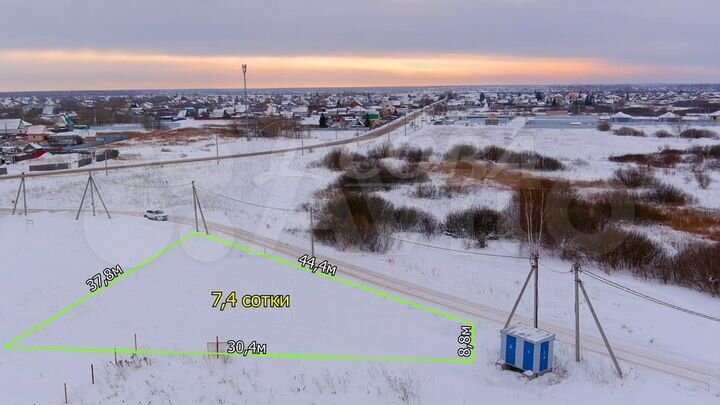 Участок 7,4 сот. (ИЖС)
