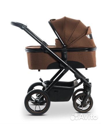 Коляска moon scala 2 в 1 цвет chocolate