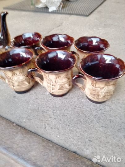 Керамический сервиз СССР