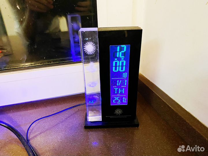 Погодная станция (настольные часы)