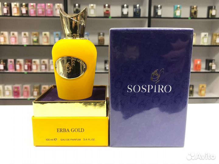 Унисекс Sospiro Erba Gold Соспиро Эрба Голд 100мл