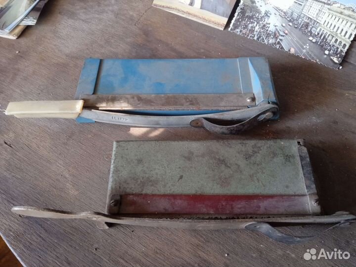 Резцы для фотографий. СССР