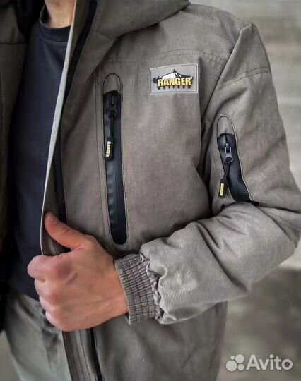 Мужской Зимний комбинезон