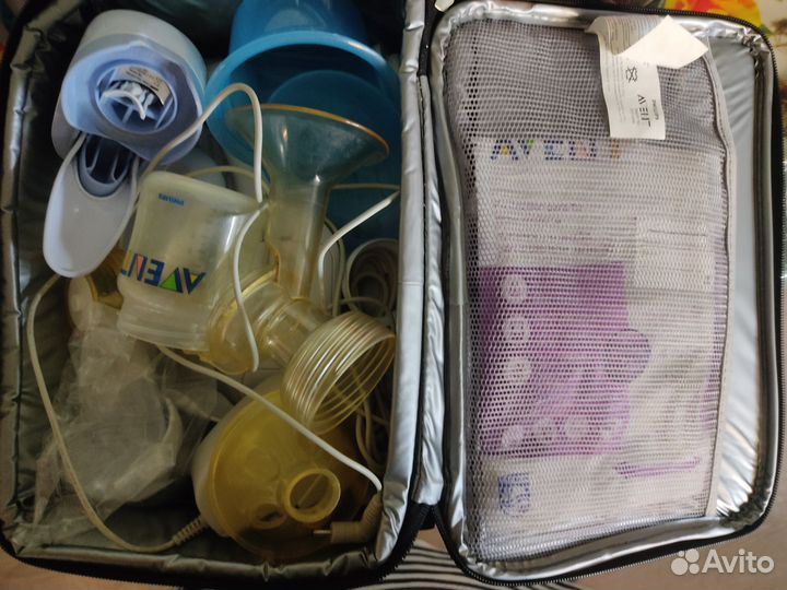 Молокоотсос avent электрический