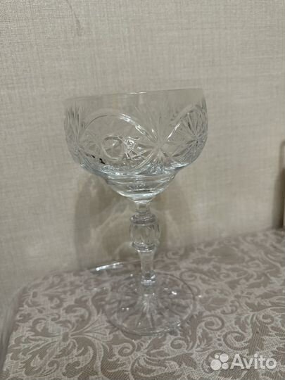 Хрустальная ваза конфетница