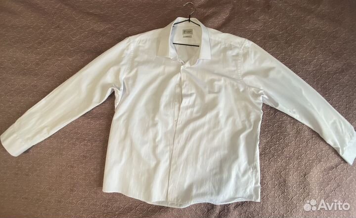 Мужская рубашка белая
