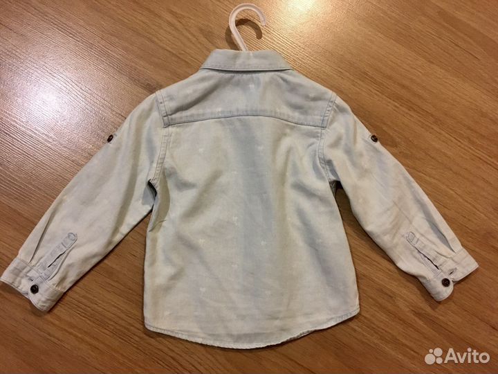 Рубашка 86 размер для мальчика