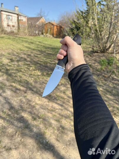 Нож шкуросьемный ручной работы