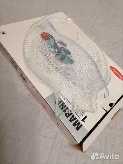 Большая тарелка Рыба