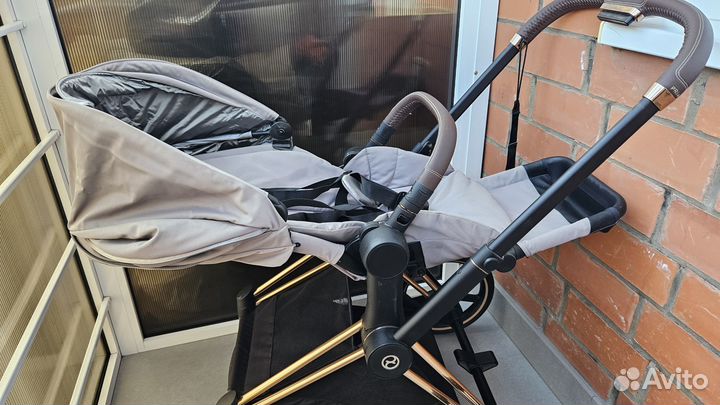 Коляска Cybex Priam III 2 в 1 Rose Gold - Grey