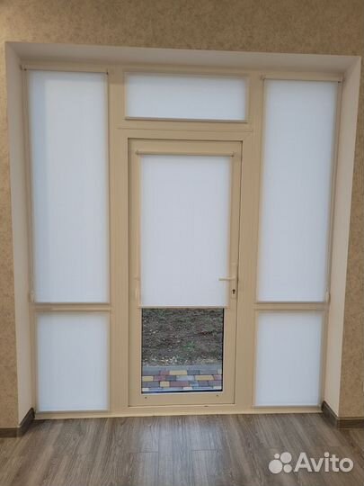 Рулонные шторы на заказ. Замер и установка