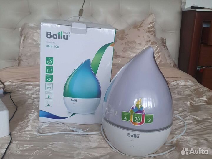Увлажнитель воздуха ballu UNB-190 новый аромо