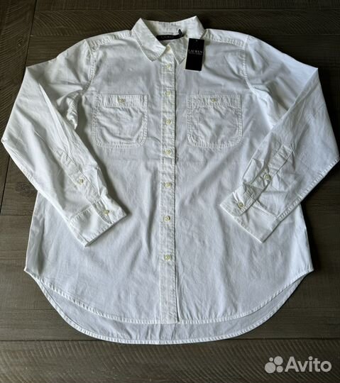 Ralph Lauren новая белая рубашка оригинал