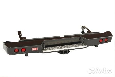 Бампер риф силовой задний Toyota Hilux 2015+