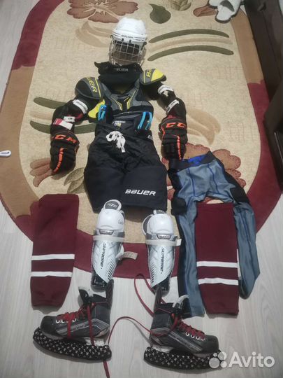 Детская хоккейная форма 7-8 лет