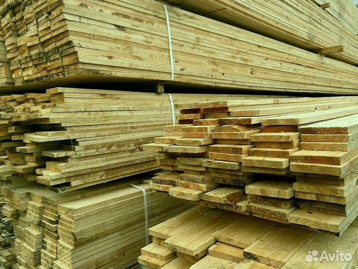 Брус обрезной 100х100х6000мм