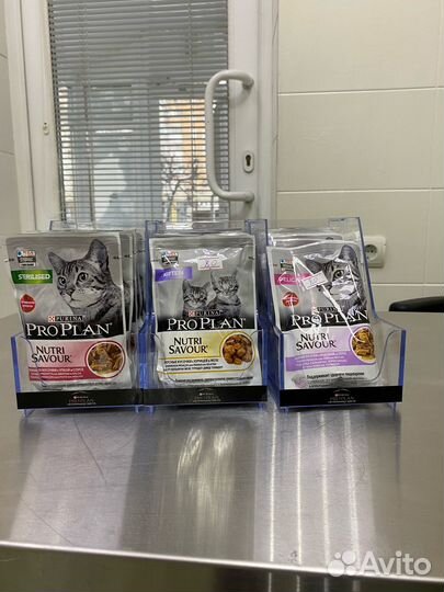 Корма для животных Purina Pro Plan и другие