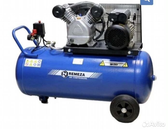 Поршневой компресор remeza сб4/100