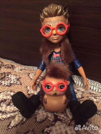 Энчалтималс Куклы с питомцами :Слон,Ёж