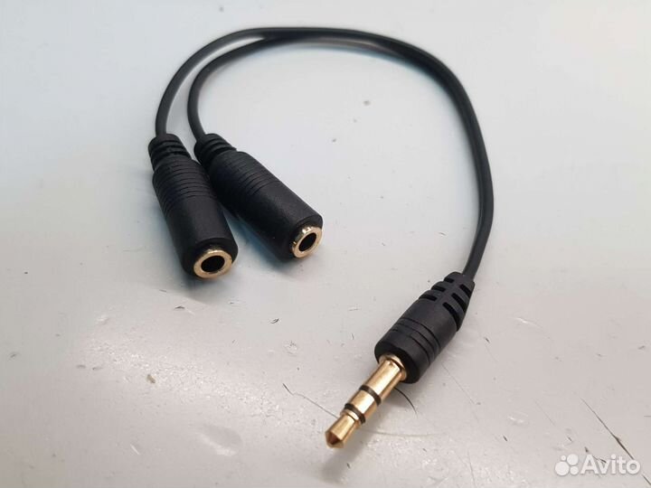 Аудио-Разветвитель Mini Jack 3.5мм на 2 выхода