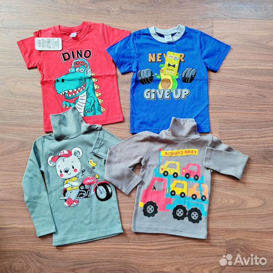 Футболки на 1/2/3 года