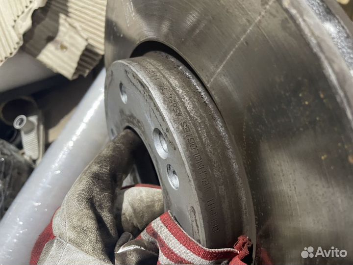 Диски тормозные колодки передние kia ceed 2 JD ком