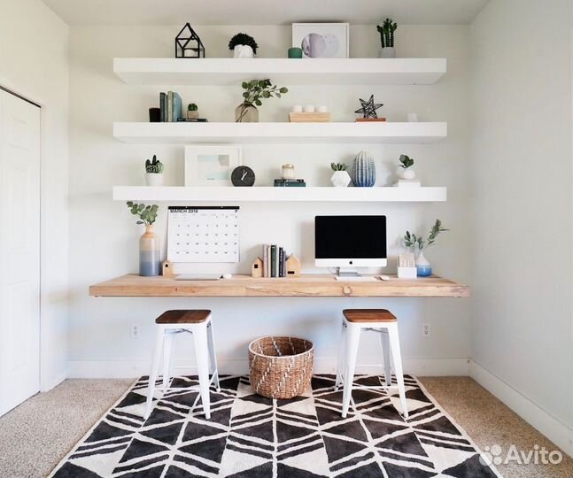 Полка настенная IKEA lack белая