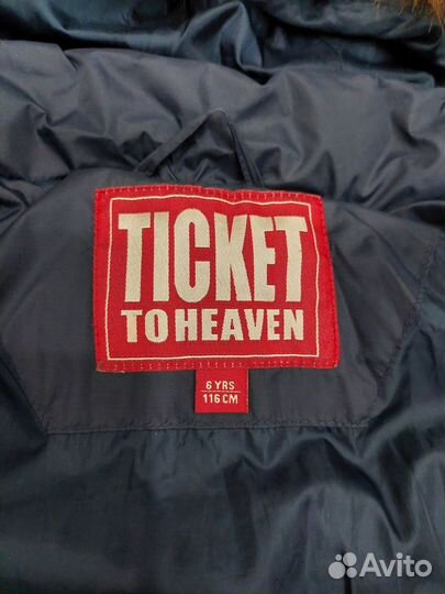 Пуховик Ticket to heaven 116