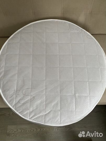 Матрас в круглую детскую кроватку