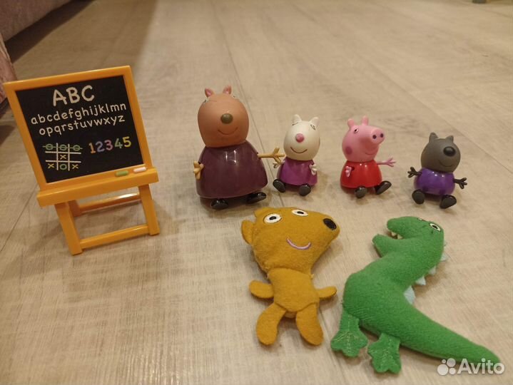 Игрушки Свинка пеппа, Зверята, Собачка Лиа