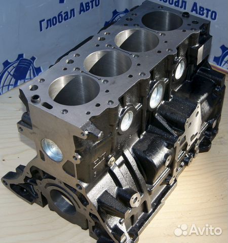 Блок цилиндров 4D56 / D4BH 2110242K00 пустой Корея