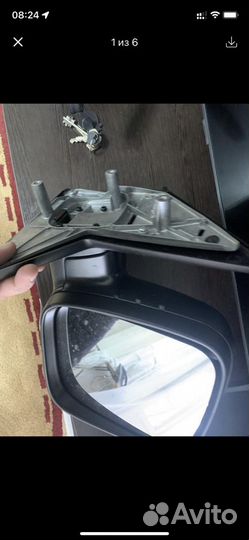 Зеркало правое на фольтсваген каравелла