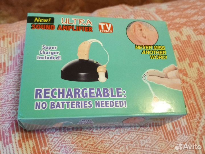 Аккумуляторный слуховой аппарат