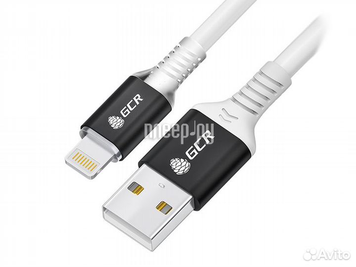 GCR Premium USB AM - Lightning 1m Transparent