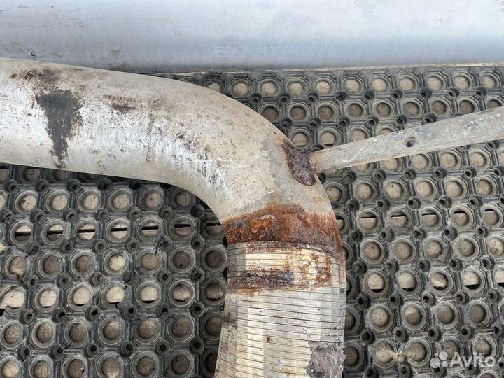 Глушитель дополнительный в сборе