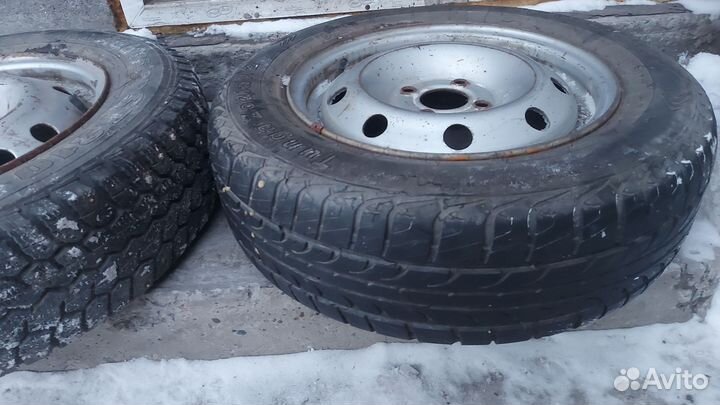 Диски штамповки р 14 с шинами 2 штук