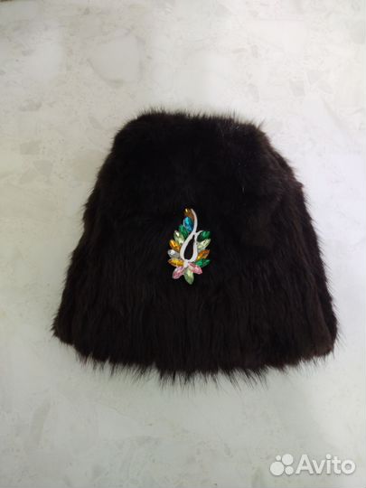 Шапка норковая женская