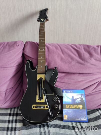Guitar Hero Live для PS4 (игра + контроллер)