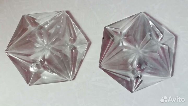 Подвески для люстры СССР хрусталь