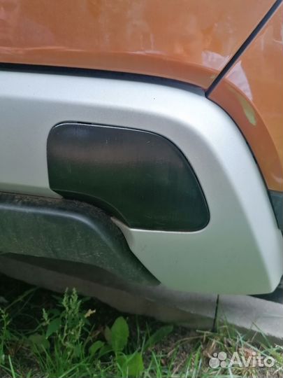 Заглушка заднего бампера renault duster 2