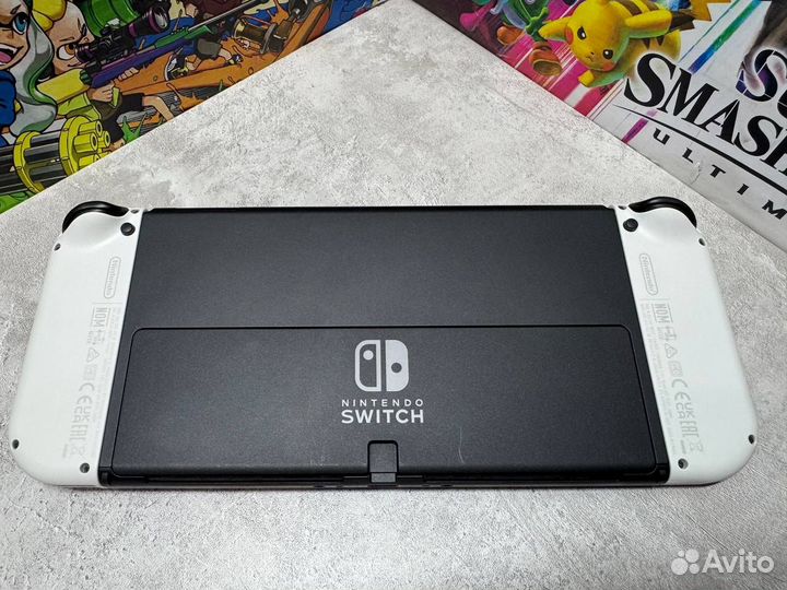 Прошитый Nintendo Switch Oled 512Gb/ Kamikaze