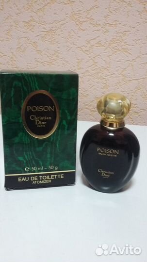 Dior Poison 50мл,винтаж,80егг