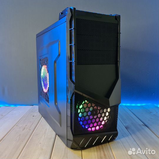 Игровой пк Intel Core i5-4690/16гб/SSD/HDD/1050 Ti