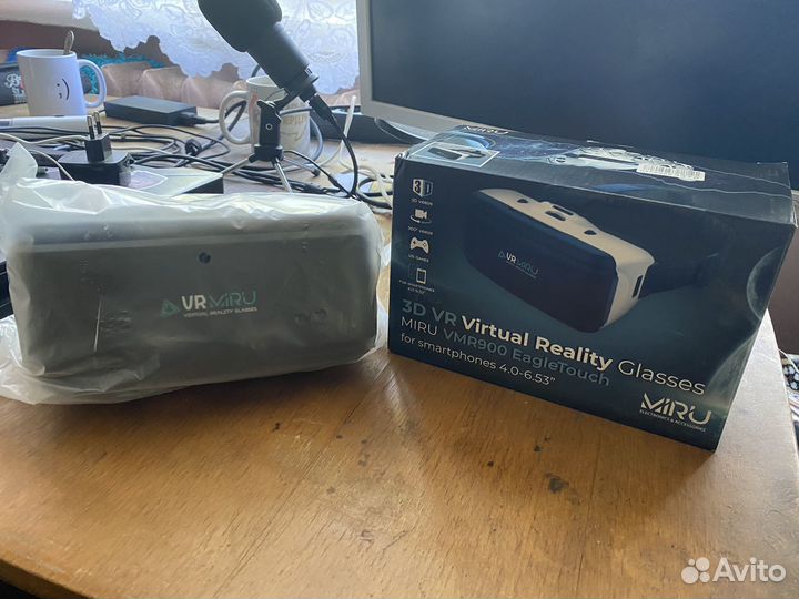 Квадрокоптер E520s 4К + VR-очки miru VMR900