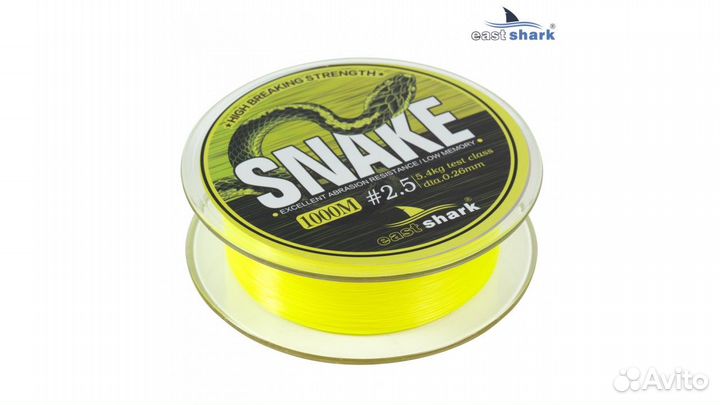 Леска 1000м EastShark snake