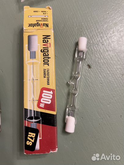 Лампа галогенная Navigator 94217, R7s, J78, 100Вт