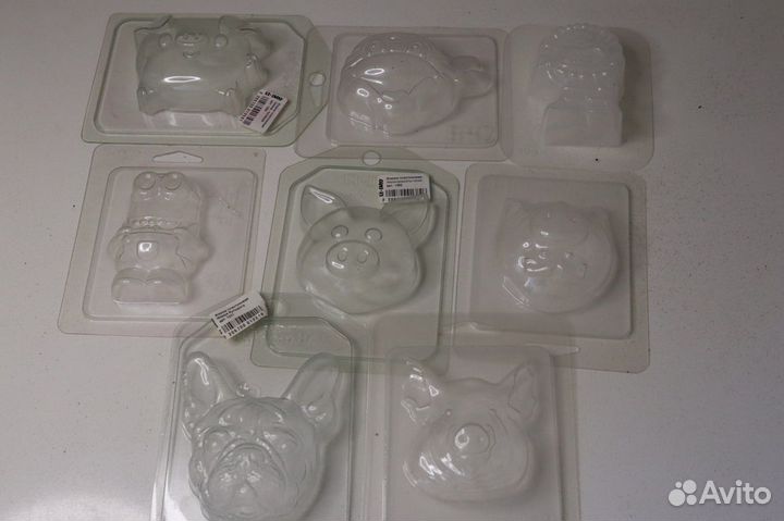 Формы для мыла пластиковые
