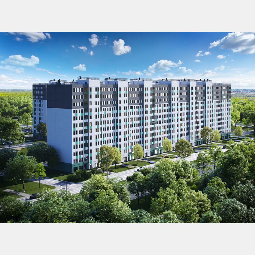 2-к. квартира, 57 м², 6/12 эт.