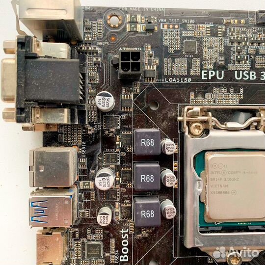 Материнская плата Socket LGA1150 asus B85M-G 4LV D