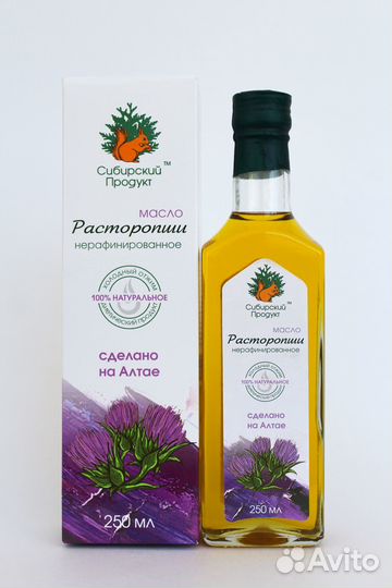 Масла холодного отжима в ассортименте